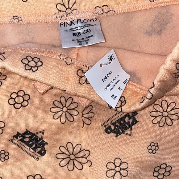 Pink Floyd Licensed Girls Shorts size S 6-6x NWT - Picture 2 of 3